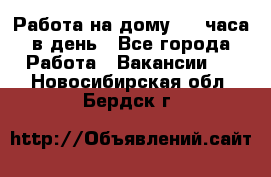 Работа на дому 2-3 часа в день - Все города Работа » Вакансии   . Новосибирская обл.,Бердск г.